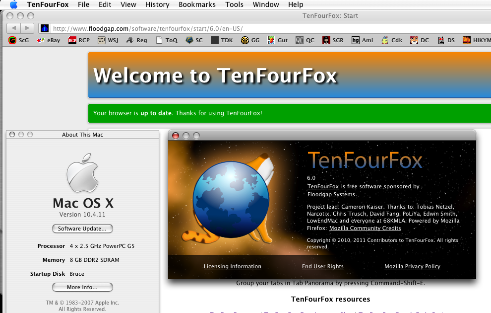 firefox for mac osx 10.4.11